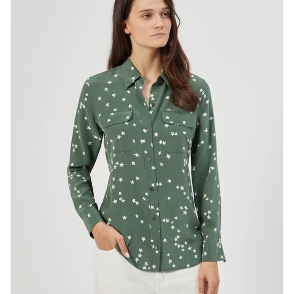 SLIM Signature Silk Shirt - sold out online - Picture 1 of 4